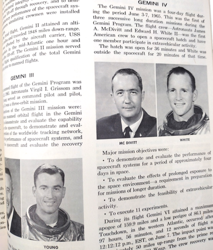 NASA 1960s Gemini Astronauts Manned Space Flight Educational Briefs/Fact Sheets - Picture 10 of 19