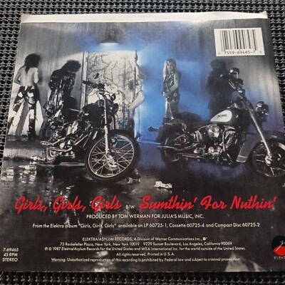 Motley Crue-Girls Girls Girls | eBay