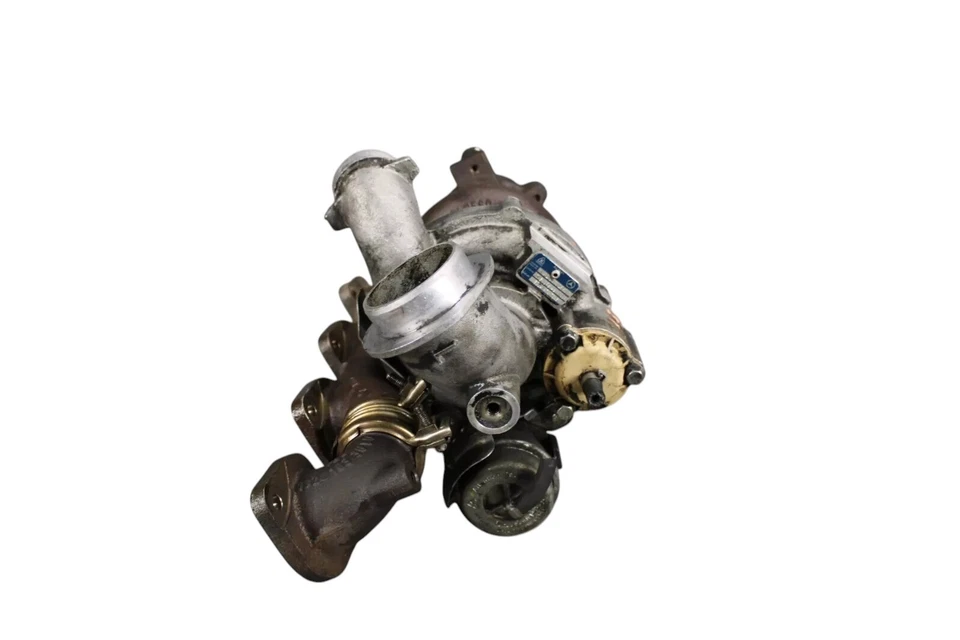 07-14 Mercedes CL600 S600 lado conductor izquierdo turbocompresor turbo colector fabricante original Foto 3 de 4