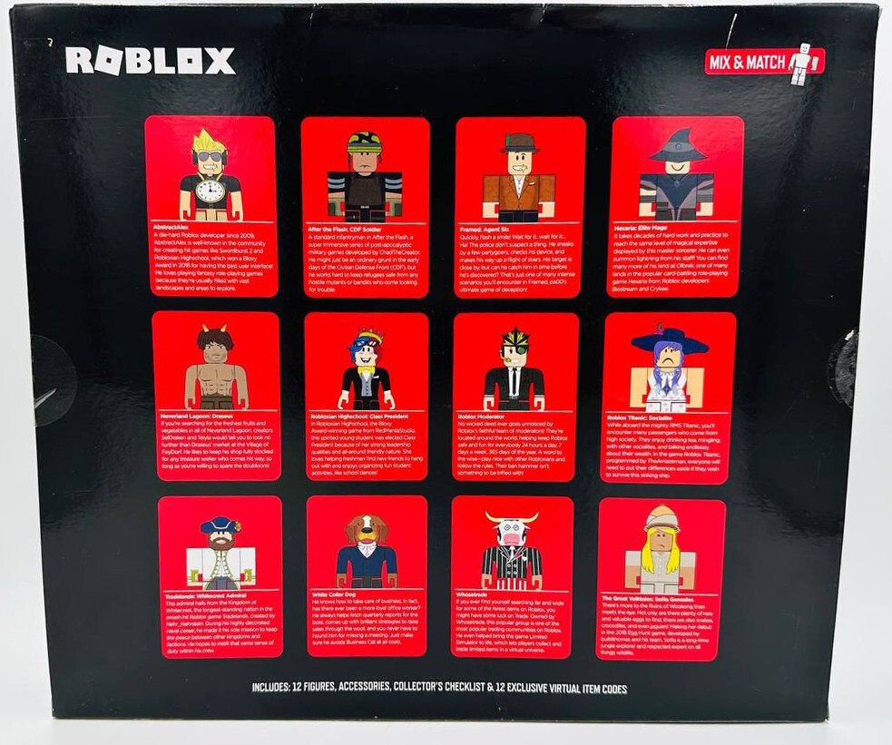Series Roblox Classics Action Figure 12-Pack
