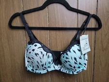 Intimate Moments By JL Leopard Print Underwired Padded Bra Style 121