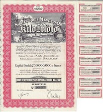 Societe des Mines d'or de Kilo-Moto - Górnictwo w Kongo