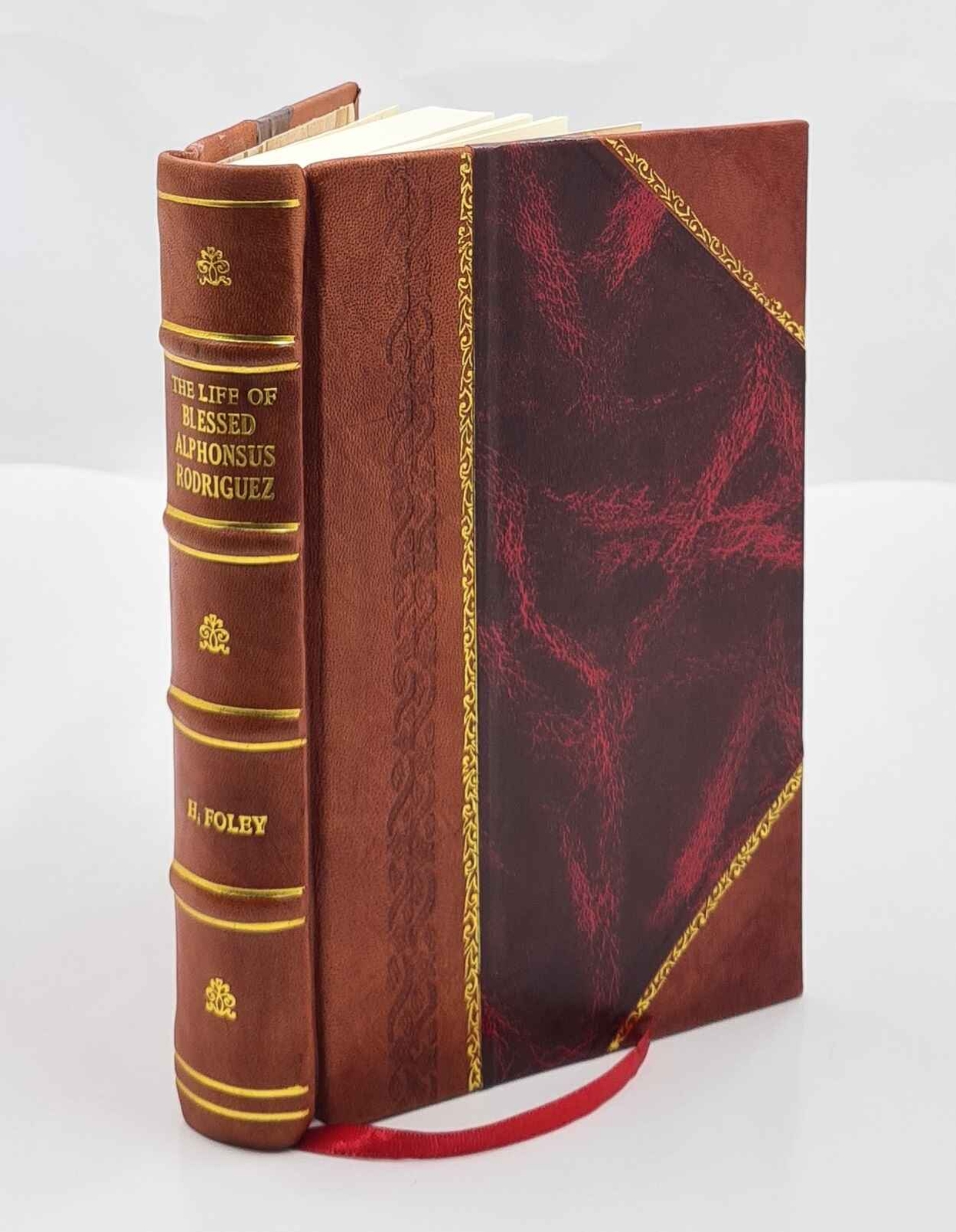 Blessed Alphonsus Rodriguez Biography Leather Bound Lay-Brother of the Society of Jesus