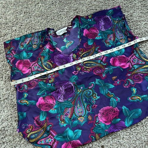 Blusa Top Mujer Vintage Y2K California Miss Floral Mediana - Imagen 4 de 6