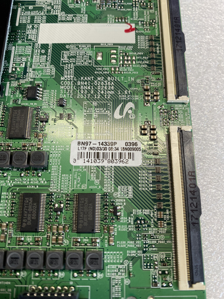 Genuine BN94-13029Q SAMSUNG QN65Q65FNFXZA MAIN BOARD BN-14339P 4K smart Bardzo popularna, popularna WYPRZEDAŻ