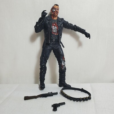 Movie Maniacs T2 Terminator2 Judgement Day T-1000 and T-800 Figure