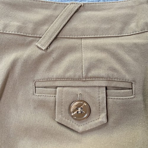 Elliott Lauren Shorts 4 Brown Bermuda Mid Rise Flat Front Stretch Vintage Womens - Picture 9 of 10