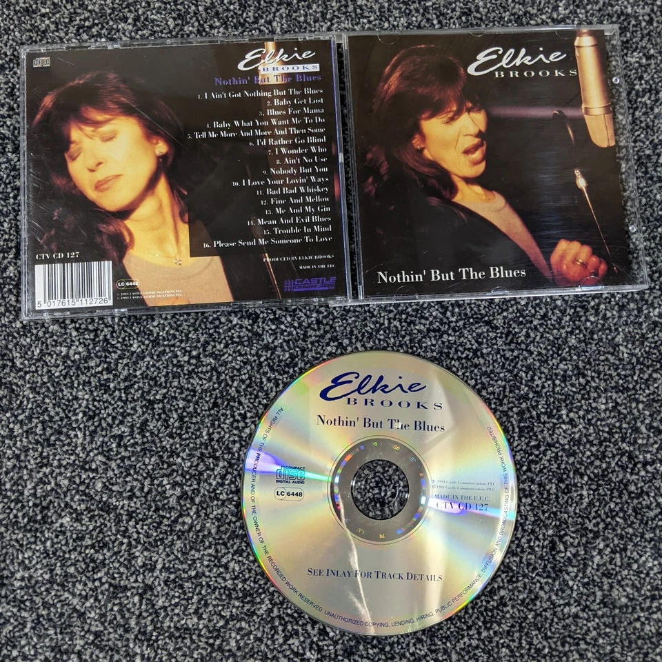 Elkie Brooks – Nothin' But The Blues (CD Album 1994) Vintage Vocal Blues - Image 2 of 2