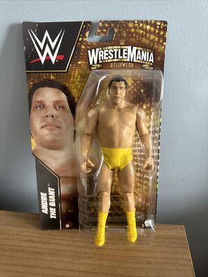 Andre the Giant WWE Mattel Wrestlemania Hollywood Basic Action Figure NEW