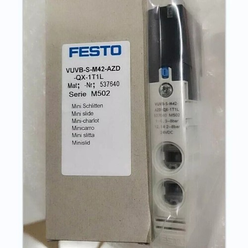 New FESTO VUVB-S-M42-AZD-QX-1T1L Solenoid Valve 537640 Fastshipping DHL - Picture 3 of 4