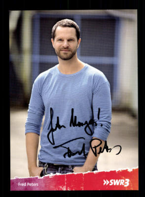Fred Peters Autogrammkarte Original Signiert # BC 111487