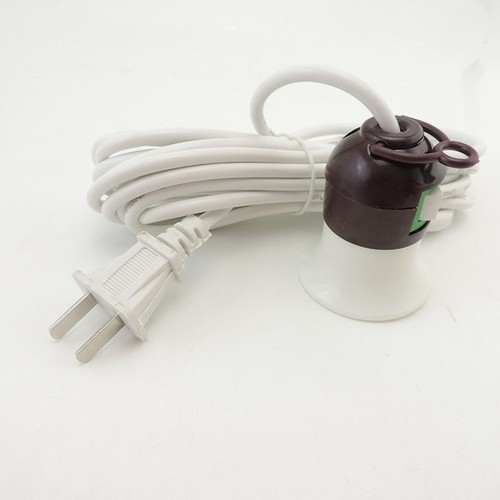 2.4M 4M E27 AC Power Cord extension Cable on/off Switch Led Lamp Bulb Bases - Picture 4 of 6