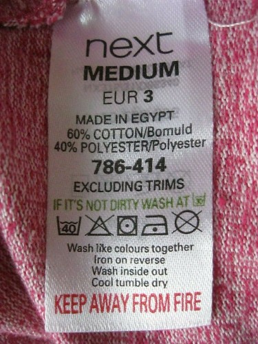 LADIES NEXT NIGHTWEAR LONG SLEEVED PINK MARL HOODED CATSUIT. Size M. - Picture 10 of 11