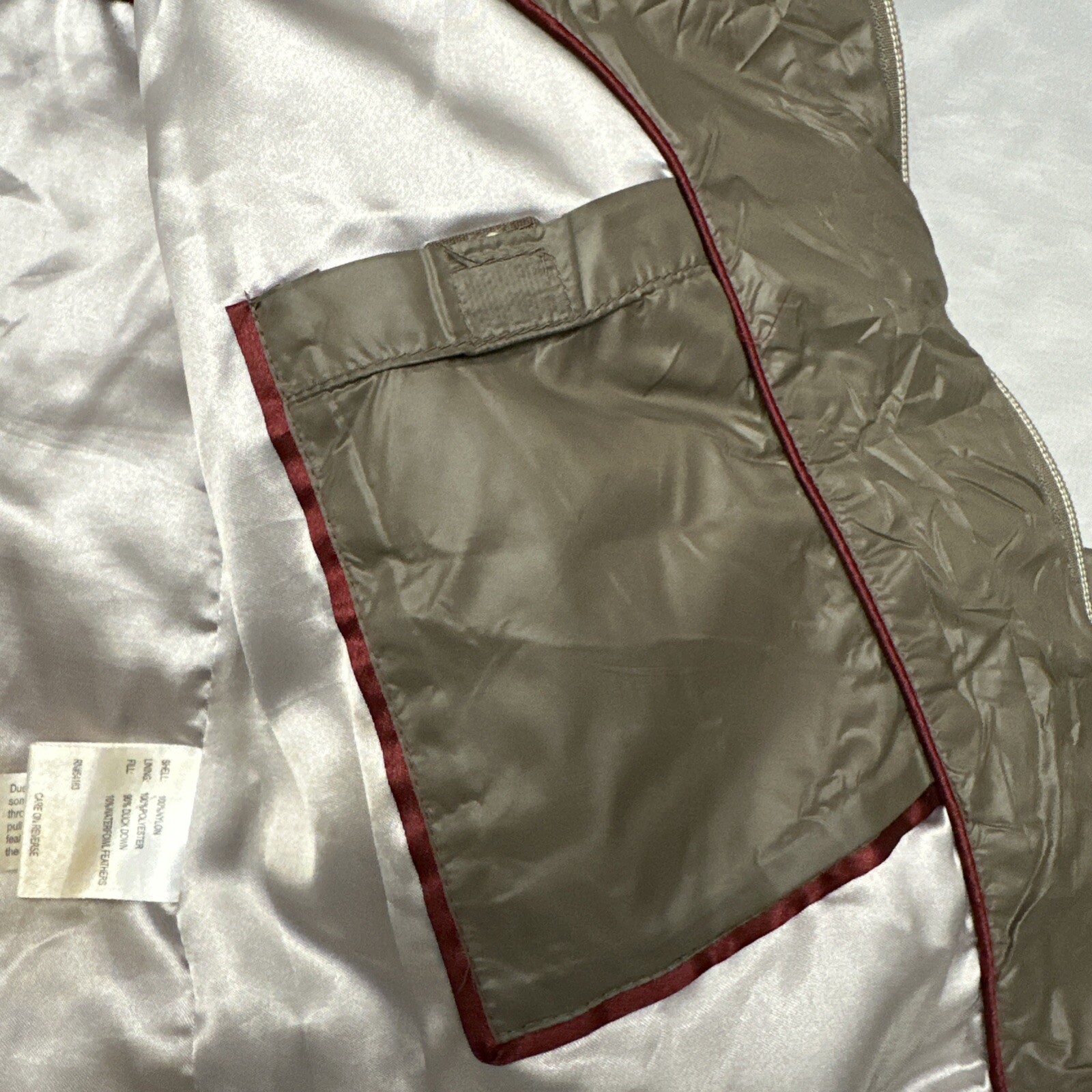 Packable Lightweight Duck Down Jacket Calvin Klei… - image 10