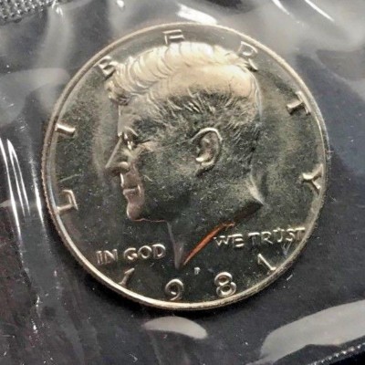 1981 P Kennedy Half Dollar In Mint Cello | eBay