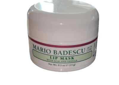 Mario Badescu ~ Lippen Maske Mit Acai Und Vanille Pflegend Leave-On Geöffnet