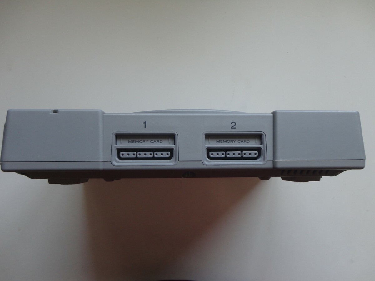 Sony PlayStation 1 Launch Edition Console - Gray + 2 controllers