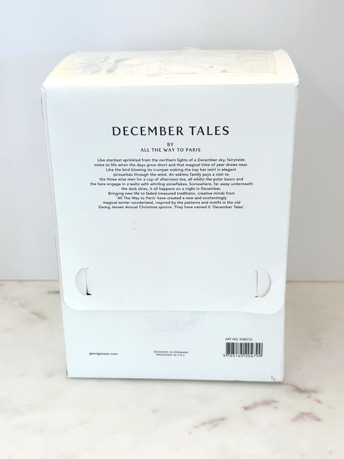 Jensen Christmas Tree Topper December Tales New in Box Harlequin