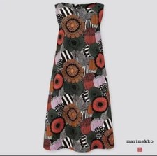 Uniqlo Marimekko Sleeveless Long Dress Size S