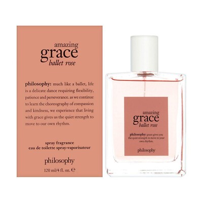 AMAZING GRACE BALLET ROSE by Philosophy for Women 4 oz Eau de Toilette Spray NEW
