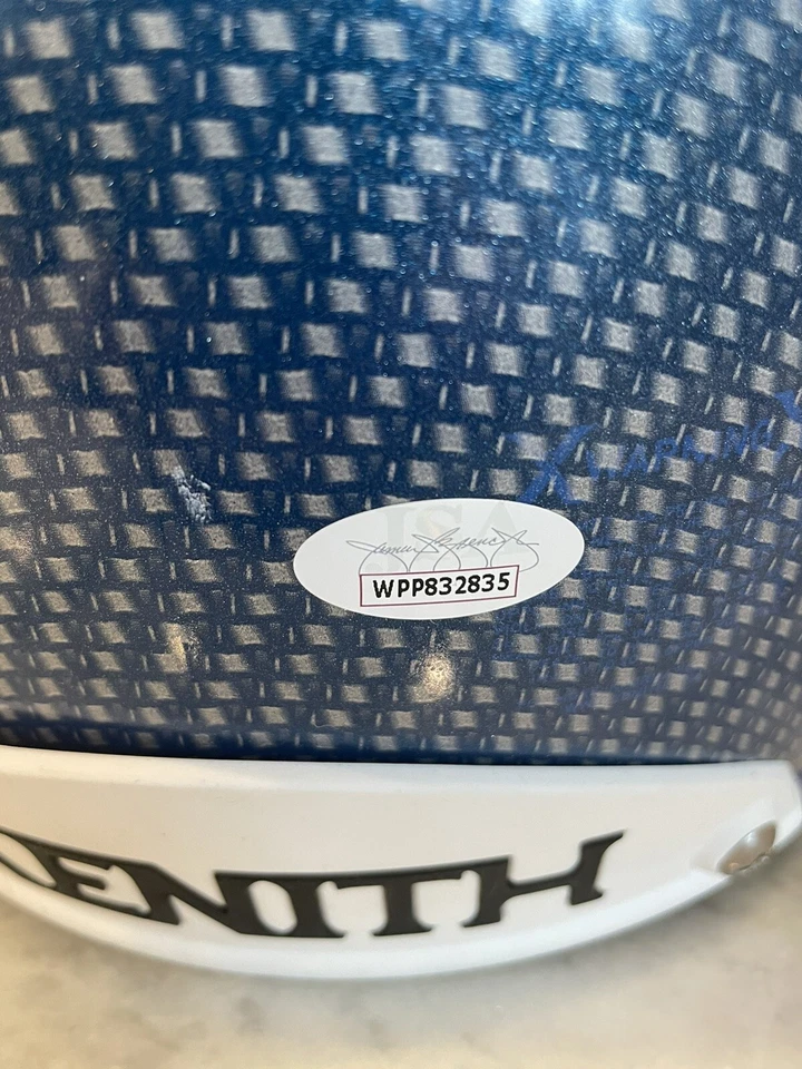 Darius Leonard Full Size Signed Indianapolis Colts Authentic NFL Helmet JSA CoA - Image 3 of 4