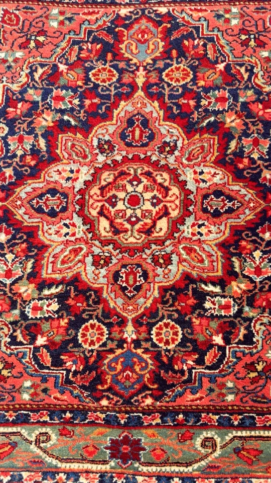 ANTIGUO SAROUK FEREGHANI más simple ca 1880-2X2FT Foto 3 de 4