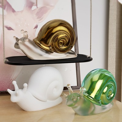 Silicone Mold for Resin Casting Smooth 3d Stereoscopic Snail Table Ornaments