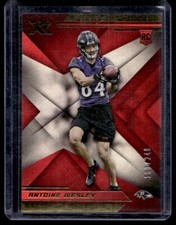 2019 Panini XR Red Rookie Antoine Wesley Rookie 163/249 #166 Baltimore Ravens