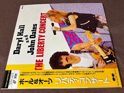ミュージック Hall & Oates LIBERTY CONCERT LD DARYL HALL &JOHN OATES Laserdisc The Liberty Concert 1985