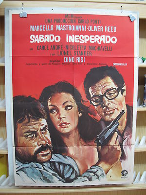 A559 SABADO INESPERADO MARCELLO MASTROIANNI OLIVER REED DINO RISI 