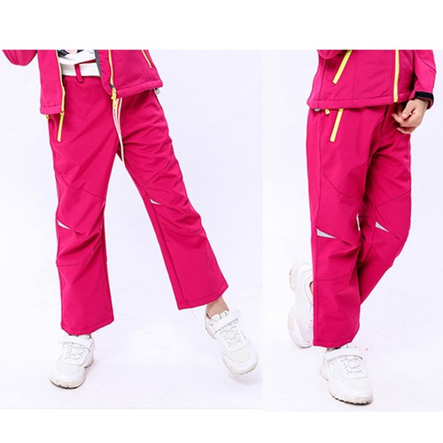 Kids Boys Girls Pants Playing Streetwear Warm Trousers Camping Homewear Gym - Picture 14 of 25