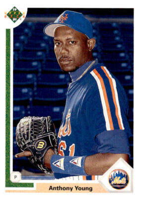 1991 Upper Deck Final Edition #65F Anthony Young Rookie New York Mets