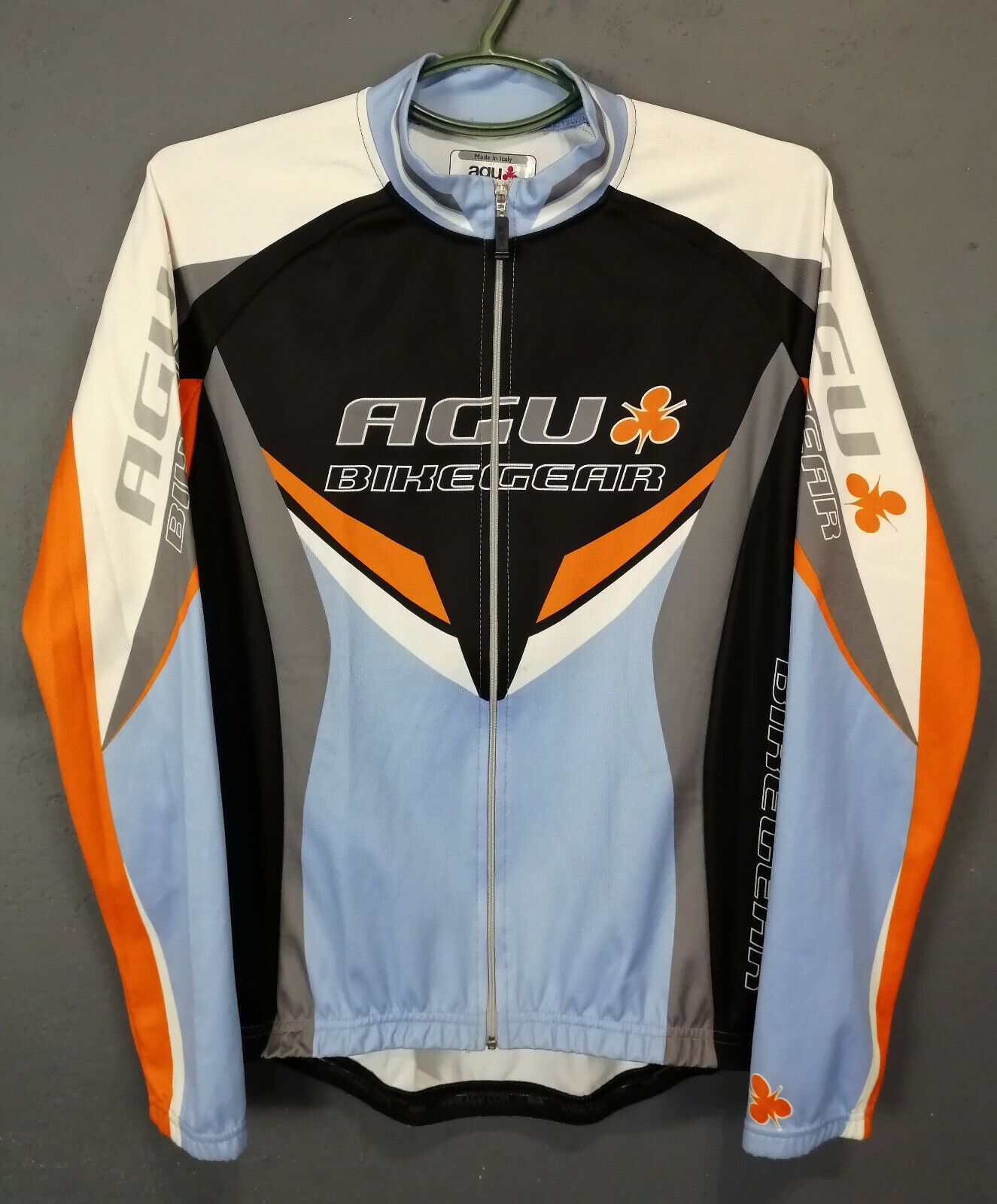 LONG SLEEVE MEN'S SHIRT AGU ITALY BIKE CYCLING CA Kansas Outlet SALE City Mall JERSEY BICYCLE