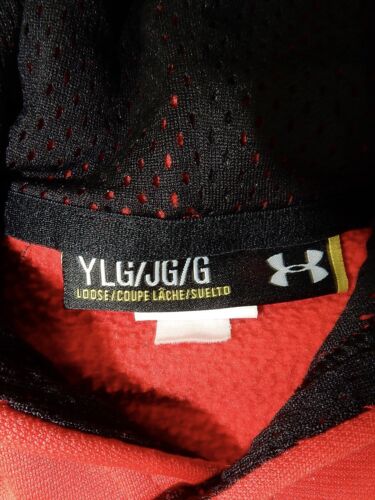 Under Armour STORM Loose Fit Hoodie Sweatshirt (Youth Large) Red - Picture 3 of 4