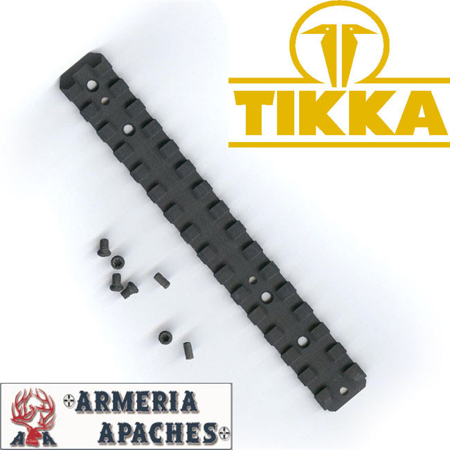 Slitta Picatinny Per Tikka T3 Tac – Base Per Ottica E Mirino, Binario In Alluminio