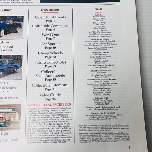 Revista de automóviles de colección diciembre de 2008 historia de autos antiguos Datsun Ghia - Imagen 4 de 10