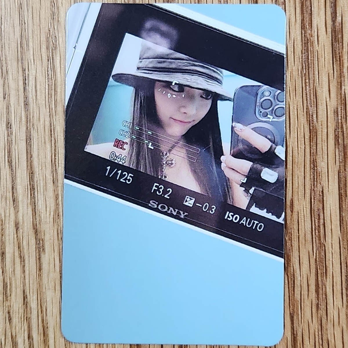 Yuna Official Message Photocard Itzy 7th Mini Album Kill My Doubt