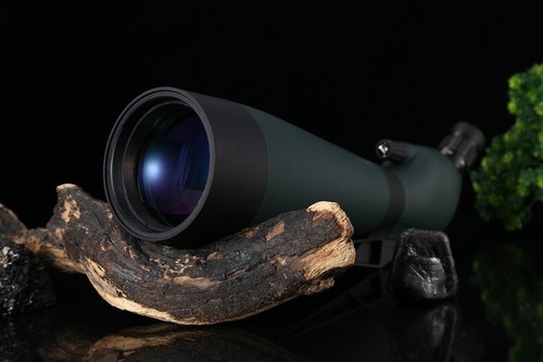 Spotting Scope 25-75x100 Angled Zoom Waterproof w/ Aluminum alloy High tripod - Picture 3 of 6
