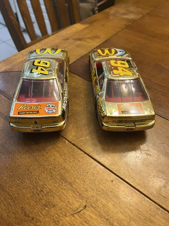 Bill Elliott 94 McDonalds Racing Champions 1998 Mac Tonight y Coca Cola paquete Foto 4 de 4