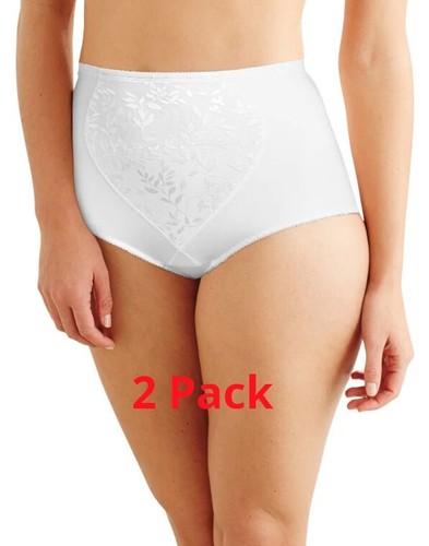 BALI 2-Pack Shaping Brief Size 3XL Targeted Tummy Control Firm Comfort Stretch