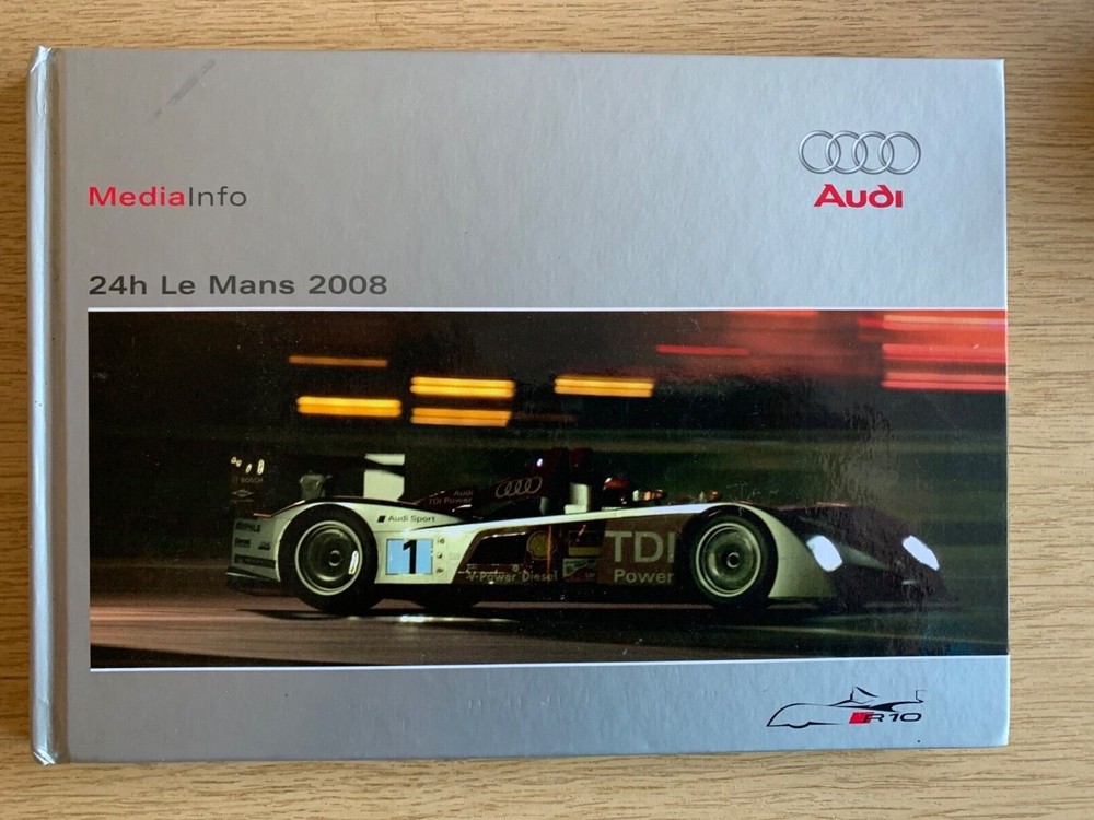 Audi 24h Le Mans 2008 Media Info Includes Bonus CD  