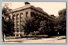 Minneapolis University Minnesota MN Millard Hall Real Photo RPPC Postcard 1945