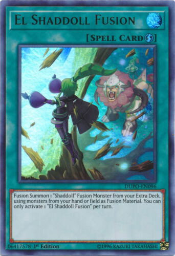El Shaddoll Fusion Ultra Rare Duel Power Yugioh Card1 - Picture 1 of 1