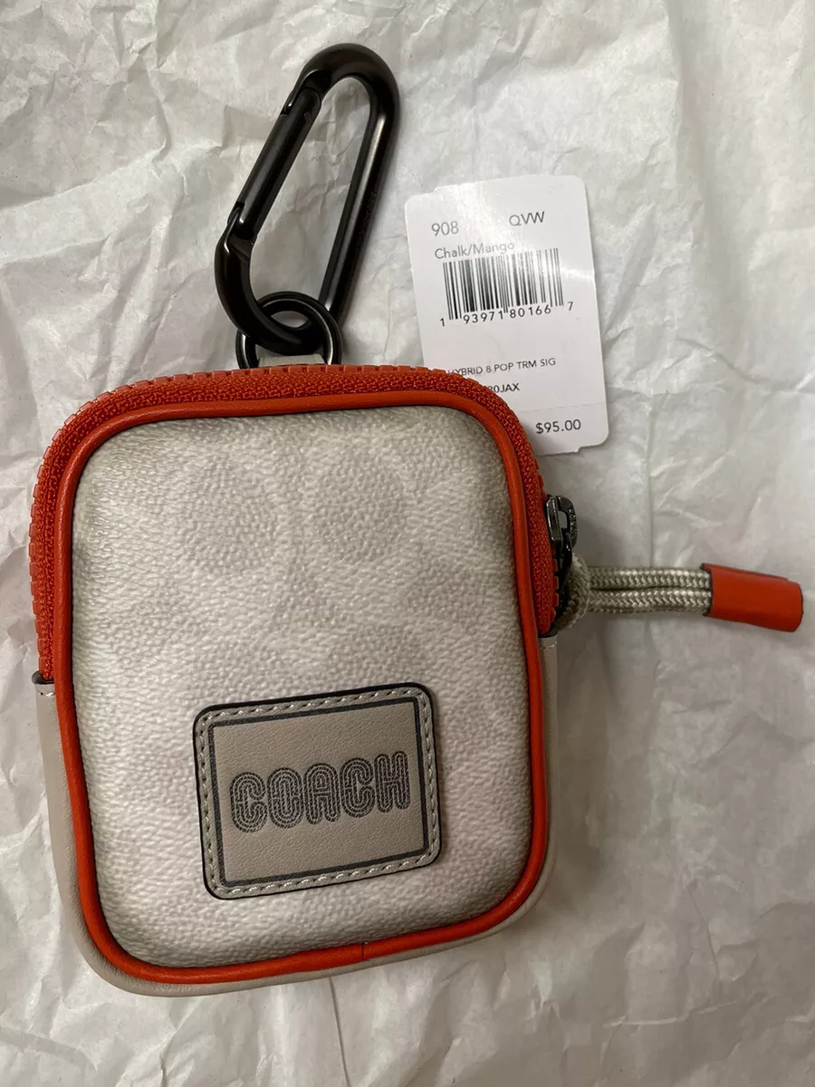 Hybrid pouch with signature canvas blocking new arrivals