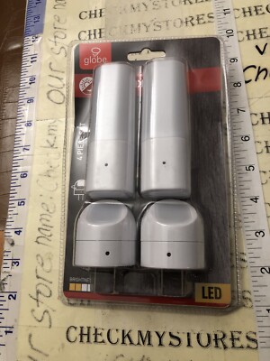 (4-Pack)Automatic LED Night Light  Auto Dusk to Dawn Cylinder& Directional