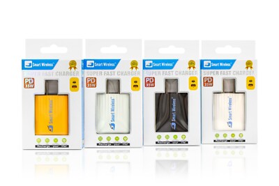 35W Type C Super Fast Travel Home PD Wall Charger QC3.1-14PC Display Refill Pack