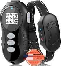 Collar de entrenamiento para perros recargable con control remoto - Collar de ch