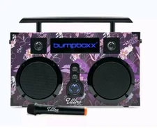 BUMPBOXX ULTRA PLUS + Floral Bluetooth Rechargeable Battery Boombox w/Mic