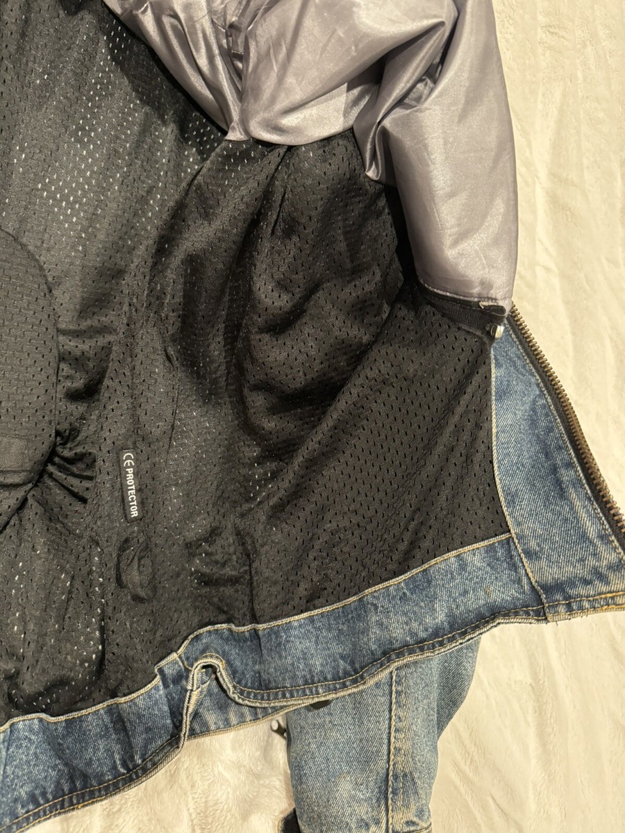 Cortech Rider Blues DSX Motorcycle Armored Jean Denim Jacket Cortech Rider Blues DSX Motorcycle Armored Jean Denim Jacket