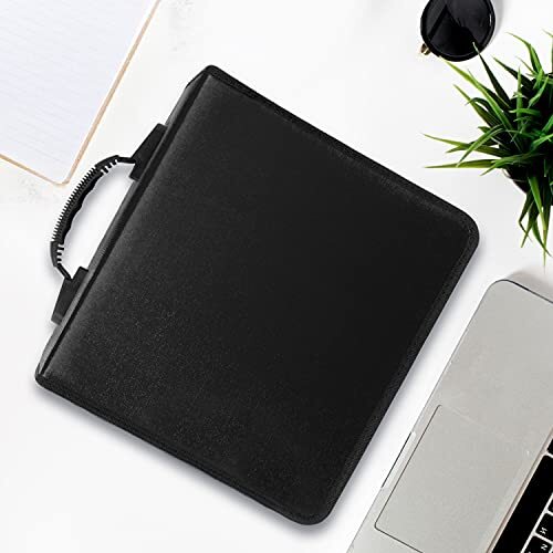 CD/DVD Binder CD DVD Case Holder Binder 400 Capacity CD/DVD Wallet ...